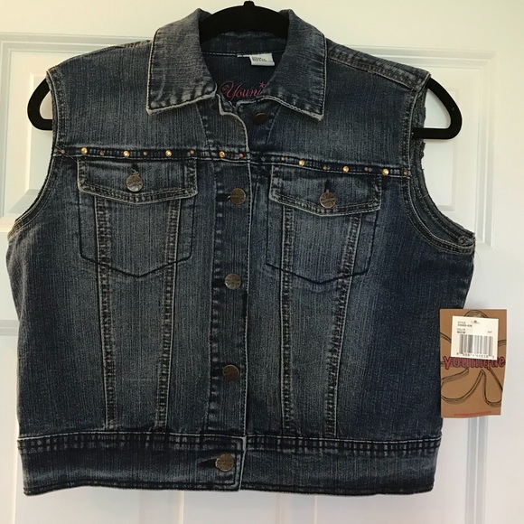 NWT Fabulous Jean Vest - Picture 2 of 6